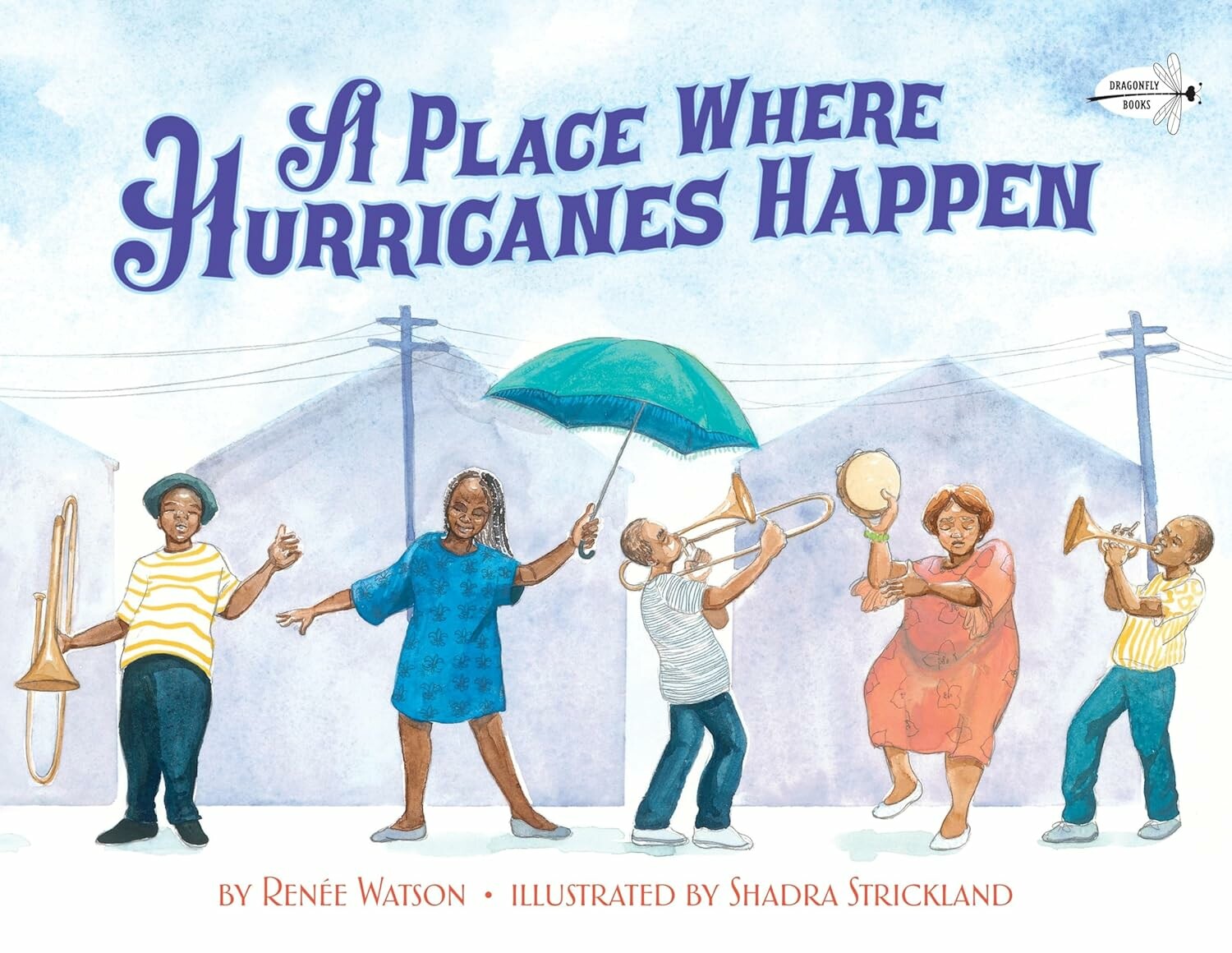 Book cover: A Place Where Hurricanes Happen