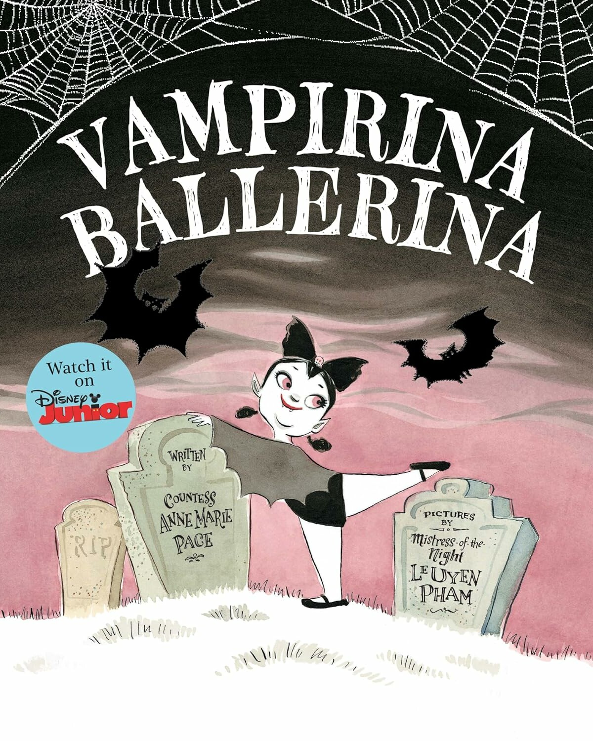 Vampirina Ballerina book cover.