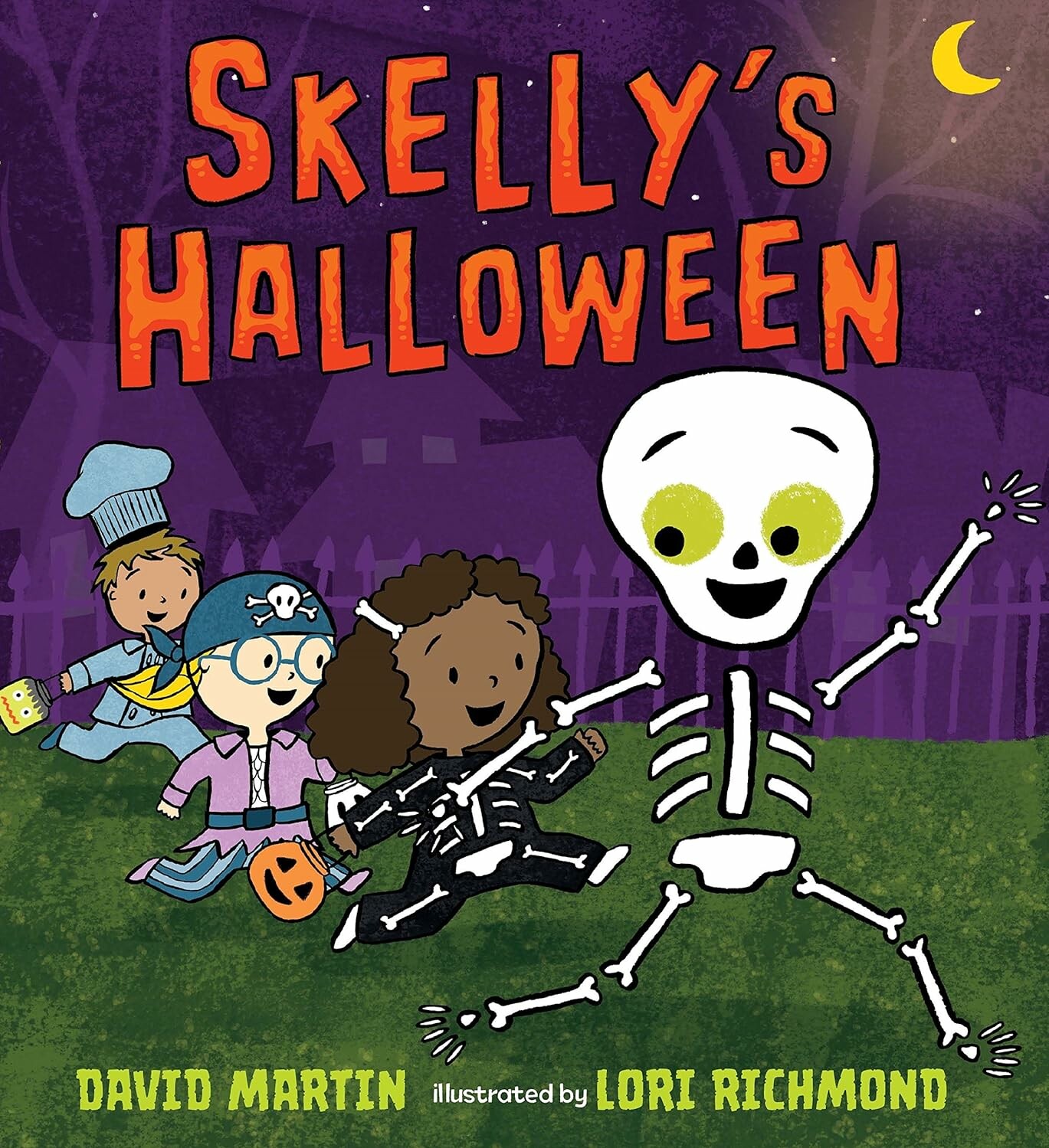 Skelly&rsquo;s Halloween book cover.