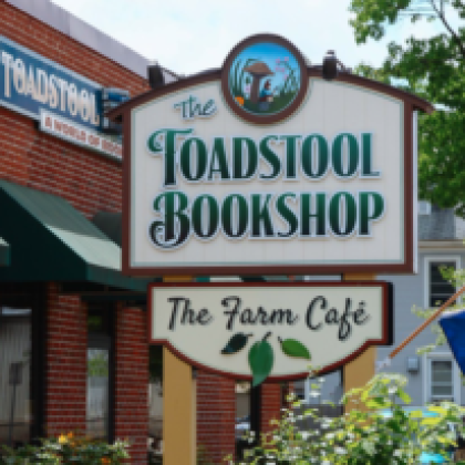 Toadstool Bookshop in Keene and Peterborough, NH