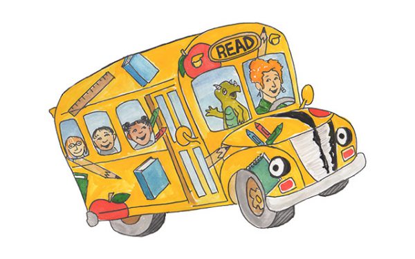 Picture: Books - Back to School Bus - Children's Literacy Foundation